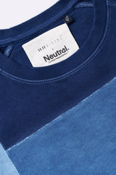 Shade Of Indigo Patchwork Cotton Sweatshirt