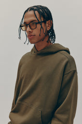 Men's Essential Hoodie in Olive