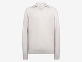 Herringbone Polo Neck