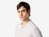 Herringbone Polo Neck