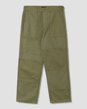 K Pant (Olive Poplin/Sateen)