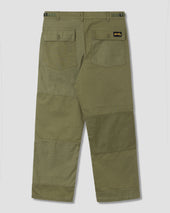 K Pant (Olive Poplin/Sateen)