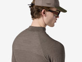 Multistitch Mock Neck