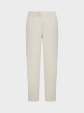 Pantalone In Cotone Stretch Bianco