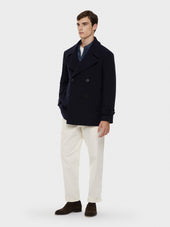 Pantalone In Cotone Stretch Bianco