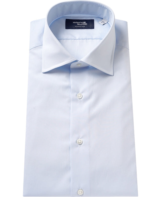 NEW YORK SLIM FIT Spread Broadcloth