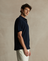 Ice Cotton Polo Navy