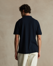 Ice Cotton Polo Navy