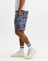 Kurt And Ecru Floral Jacquard Shorts
