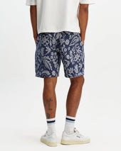 Kurt And Ecru Floral Jacquard Shorts