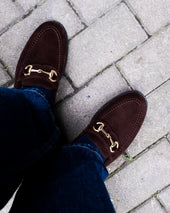 Karlberg Dark Brown Suede