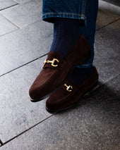 Karlberg Dark Brown Suede