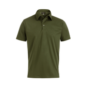 Khaki Cotton Polo Shirt - New