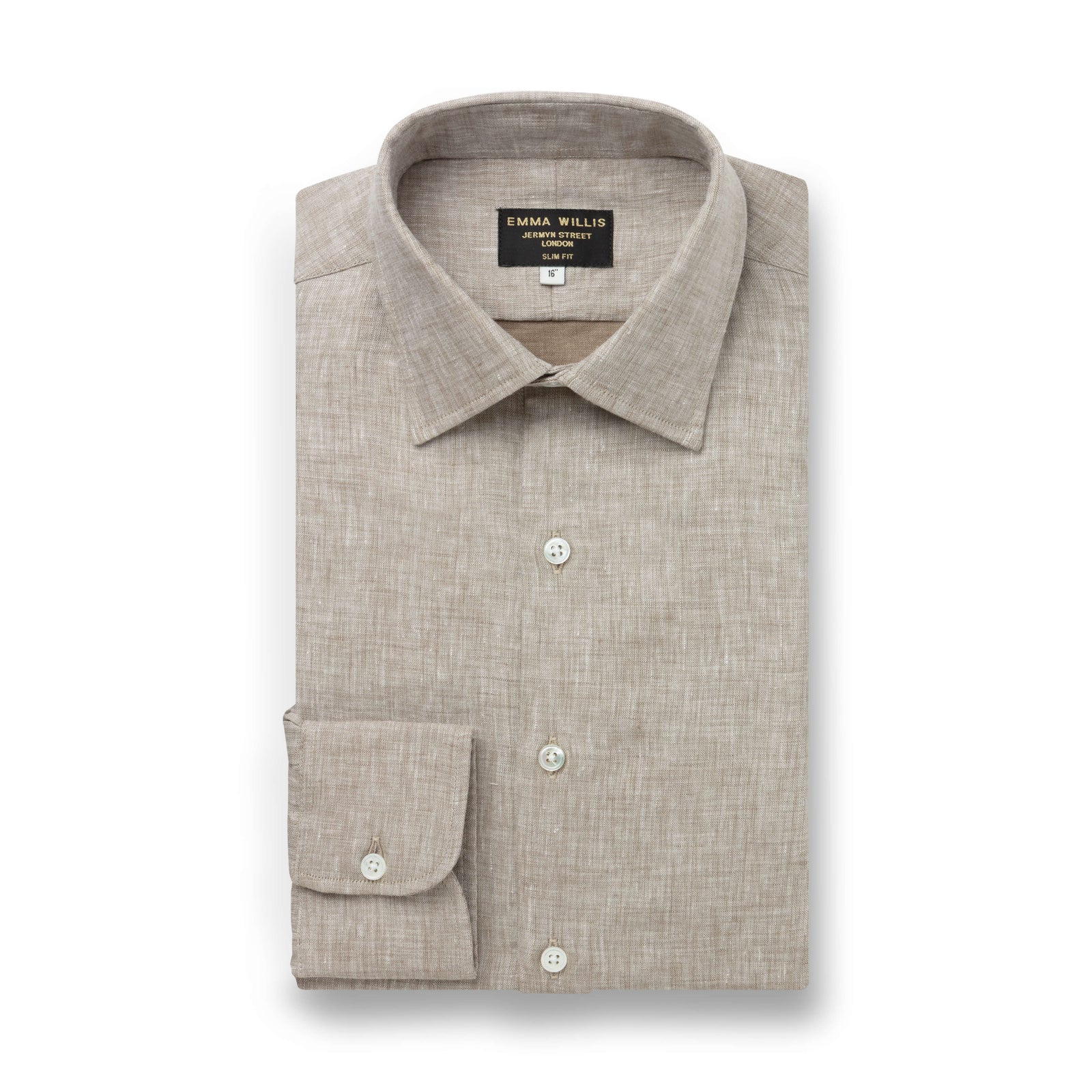 Latte Linen Shirt New