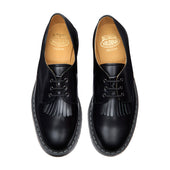 Black Hi-Shine Gibson Shoe & Shoe Kiltie