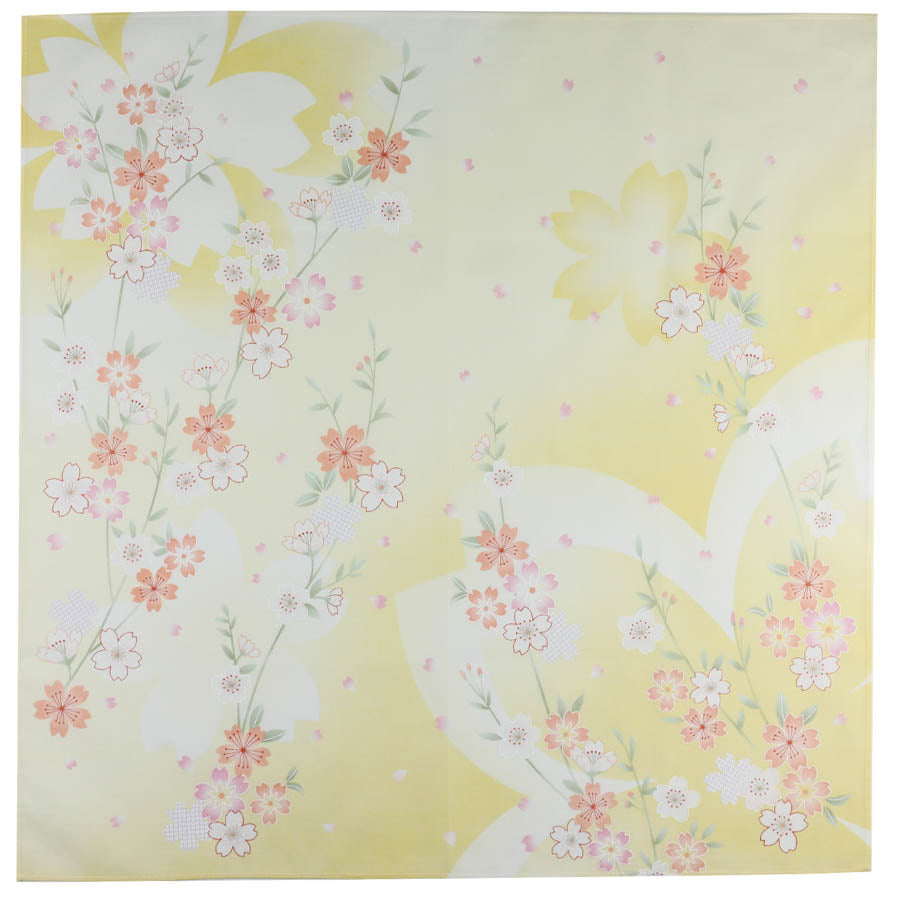 Kimono Motif Cotton Handkerchief