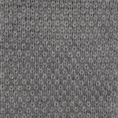 Knitted Woollen Tie in Light Grey