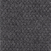 Knitted Woollen Tie in Dark Grey