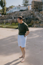 Pleated Shorts In Linen