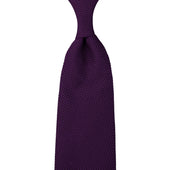 Grenadine Garza Fina Tie Eggplant Hand Rolled