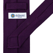 Grenadine Garza Fina Tie Eggplant Hand Rolled