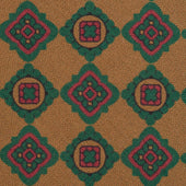 Copper Madder Silk Tie - Gold - Hand-Rolled