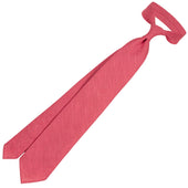 Japanese Ramie Tie Hot Pink Hand Rolled