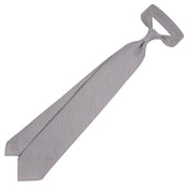 Japanese Ramie Tie Grey Hand Rolled