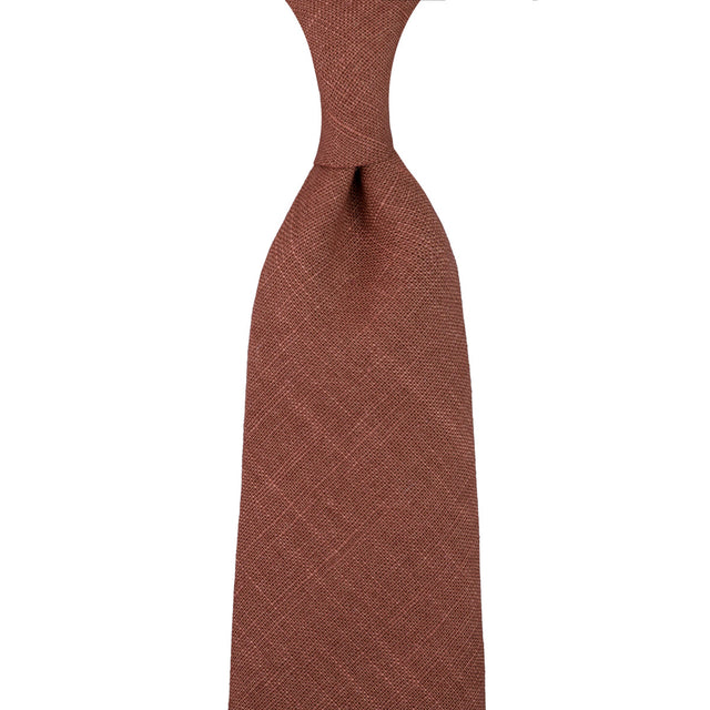 Japanese Ramie Tie Beech Hand Rolled