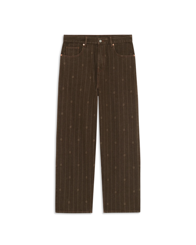 Monogram Baggy Jeans