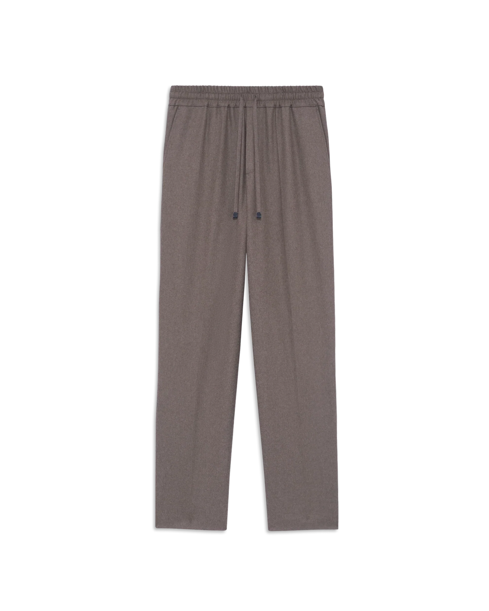 Elastic Waist Flannel Pants