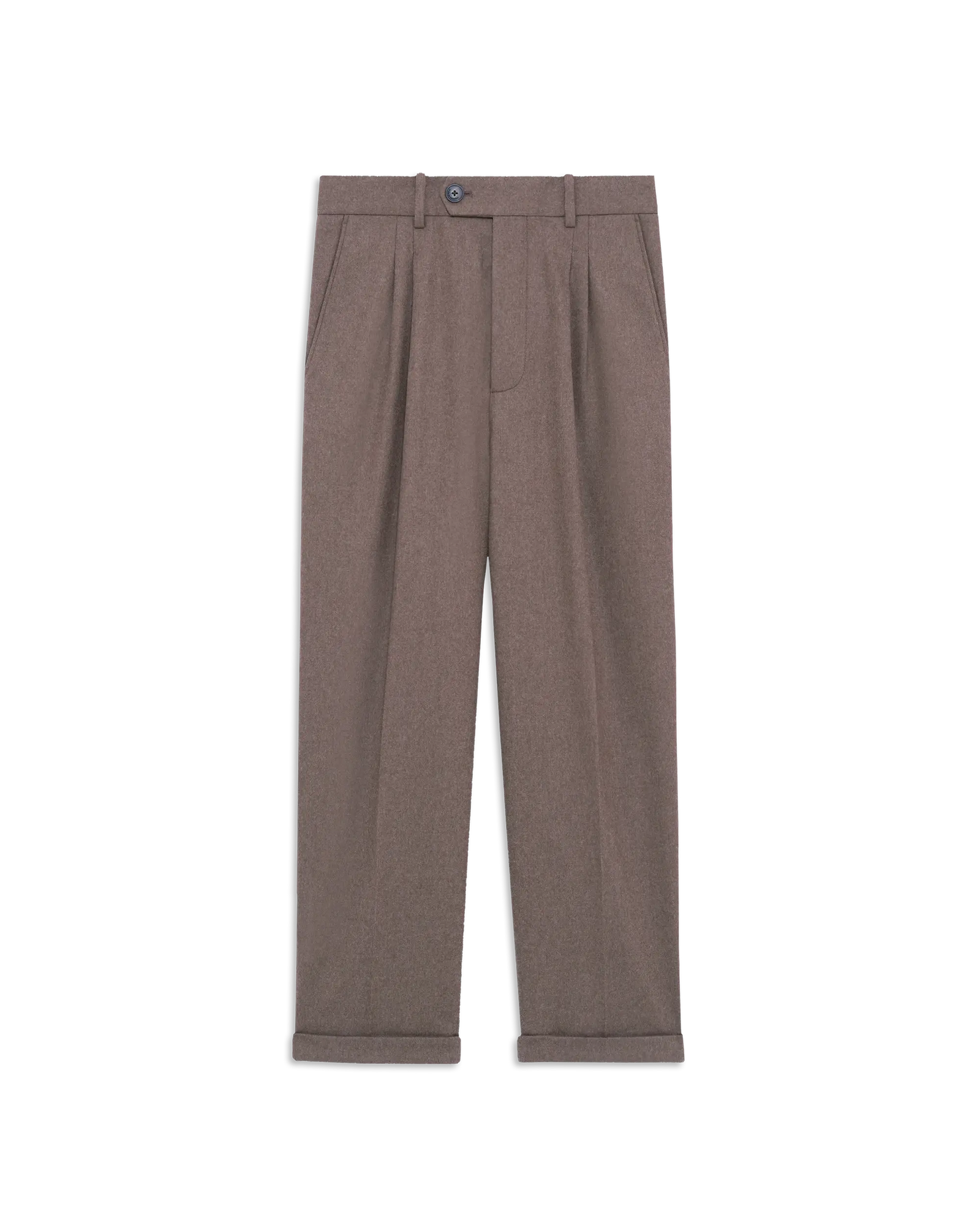 Cropped Pleated Pants