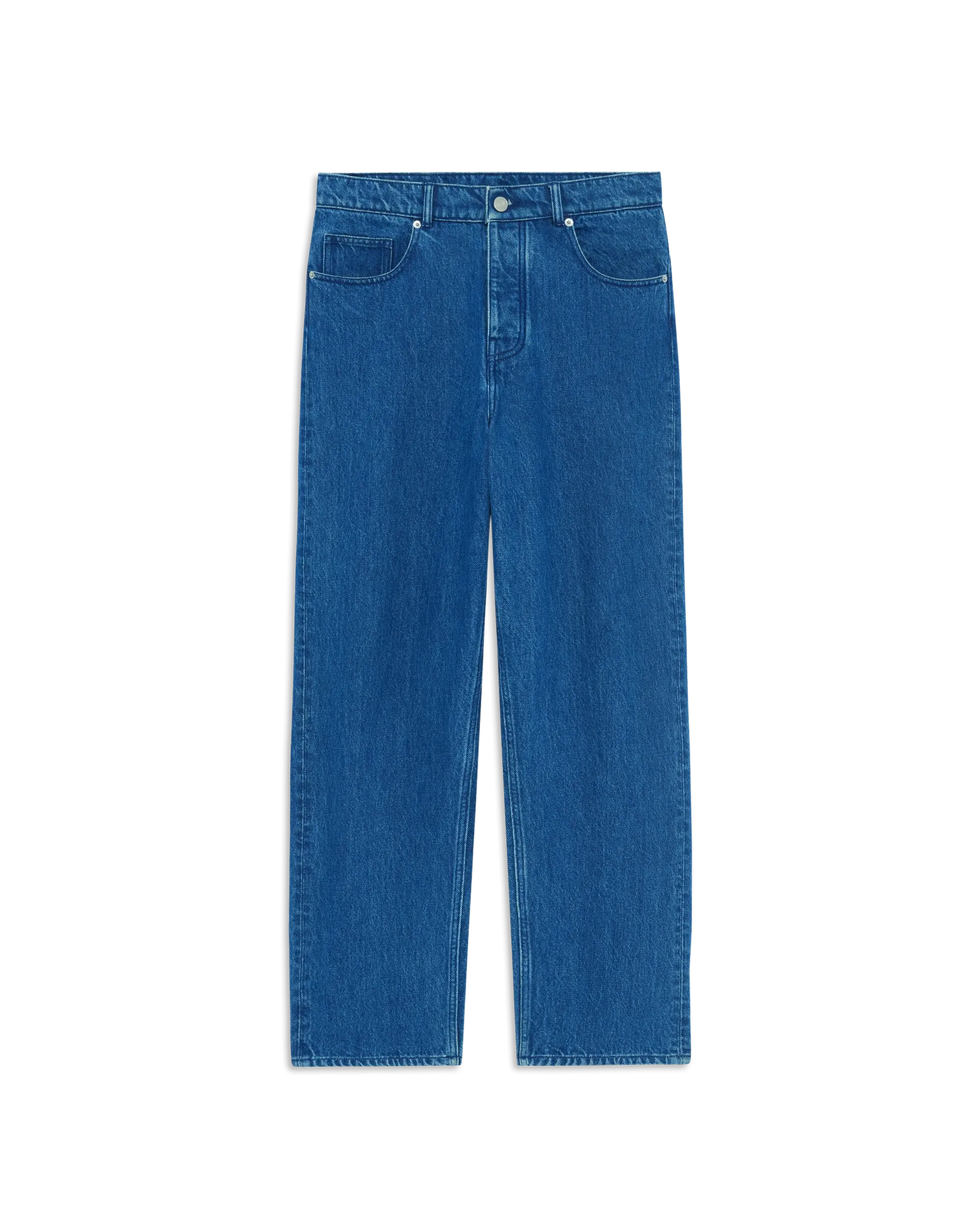 Straight Cotton Jeans
