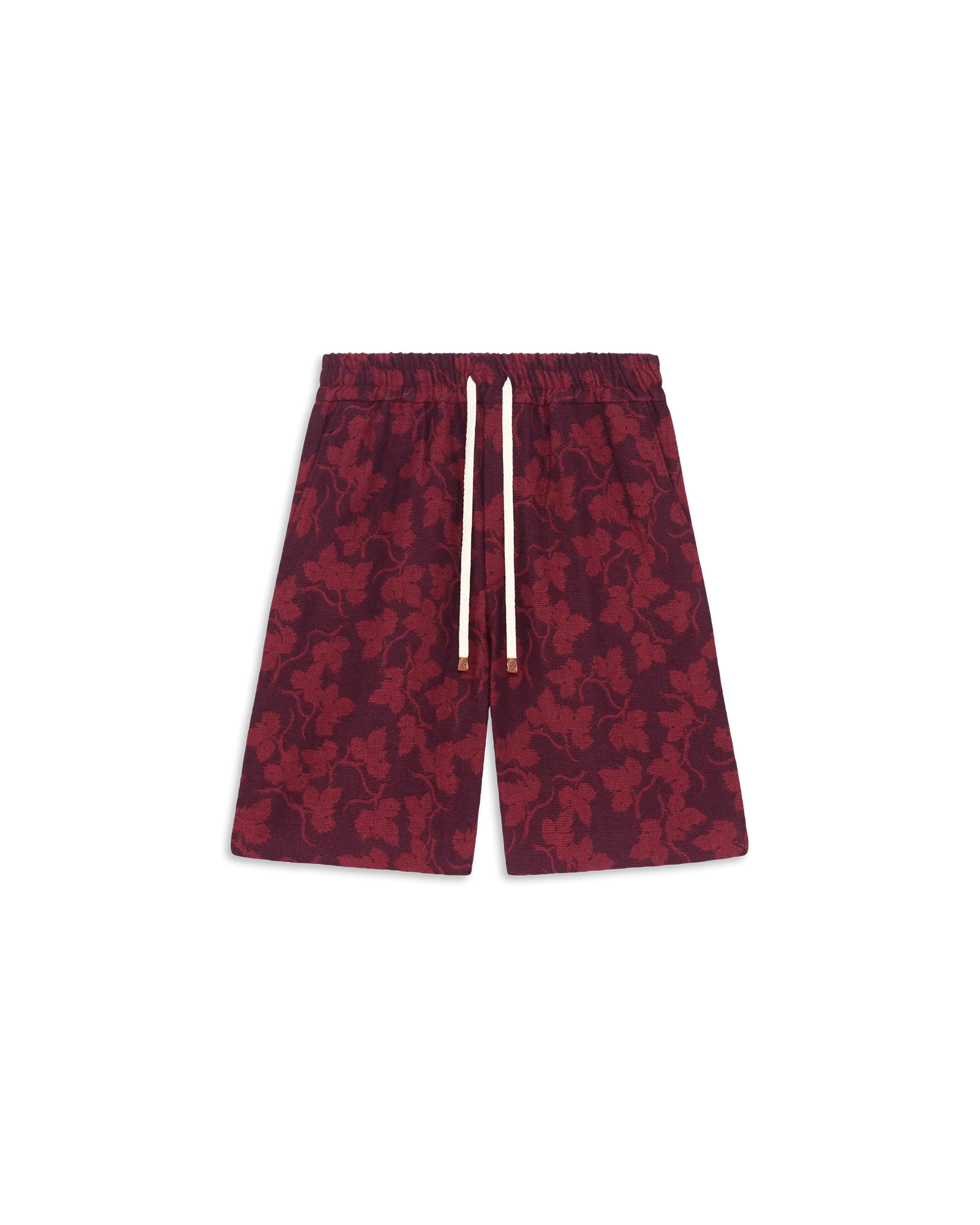 Vine Leaf Jacquard Shorts