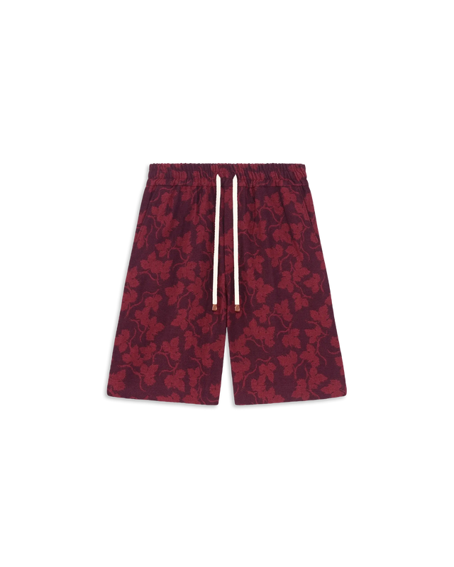 Vine Leaf Jacquard Shorts