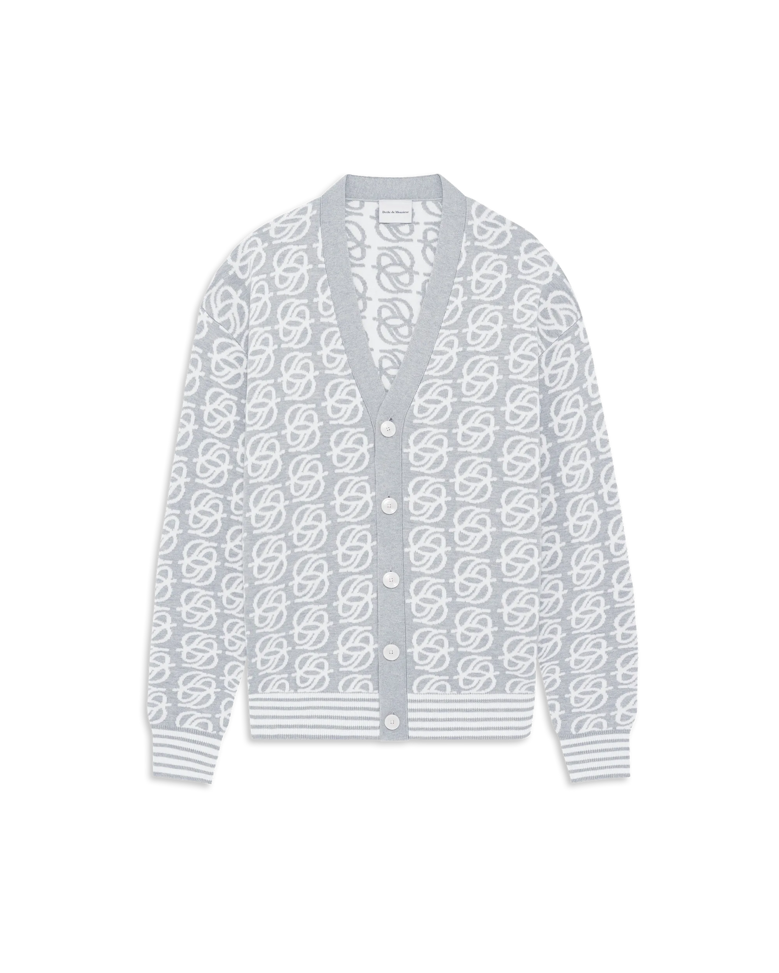 D Mirror Monogram Knit Cardigan