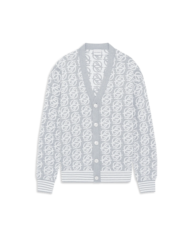 D Mirror Monogram Knit Cardigan