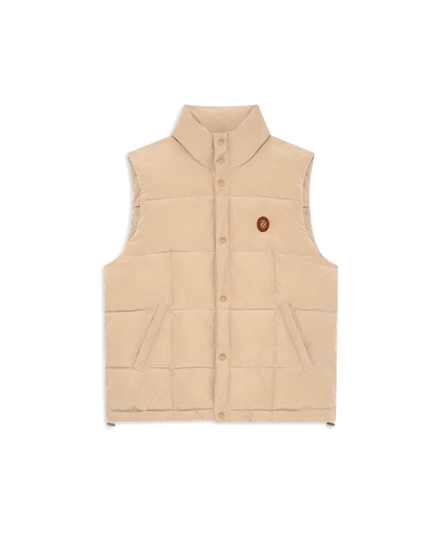 D Mirror Sleeveless Down Vest