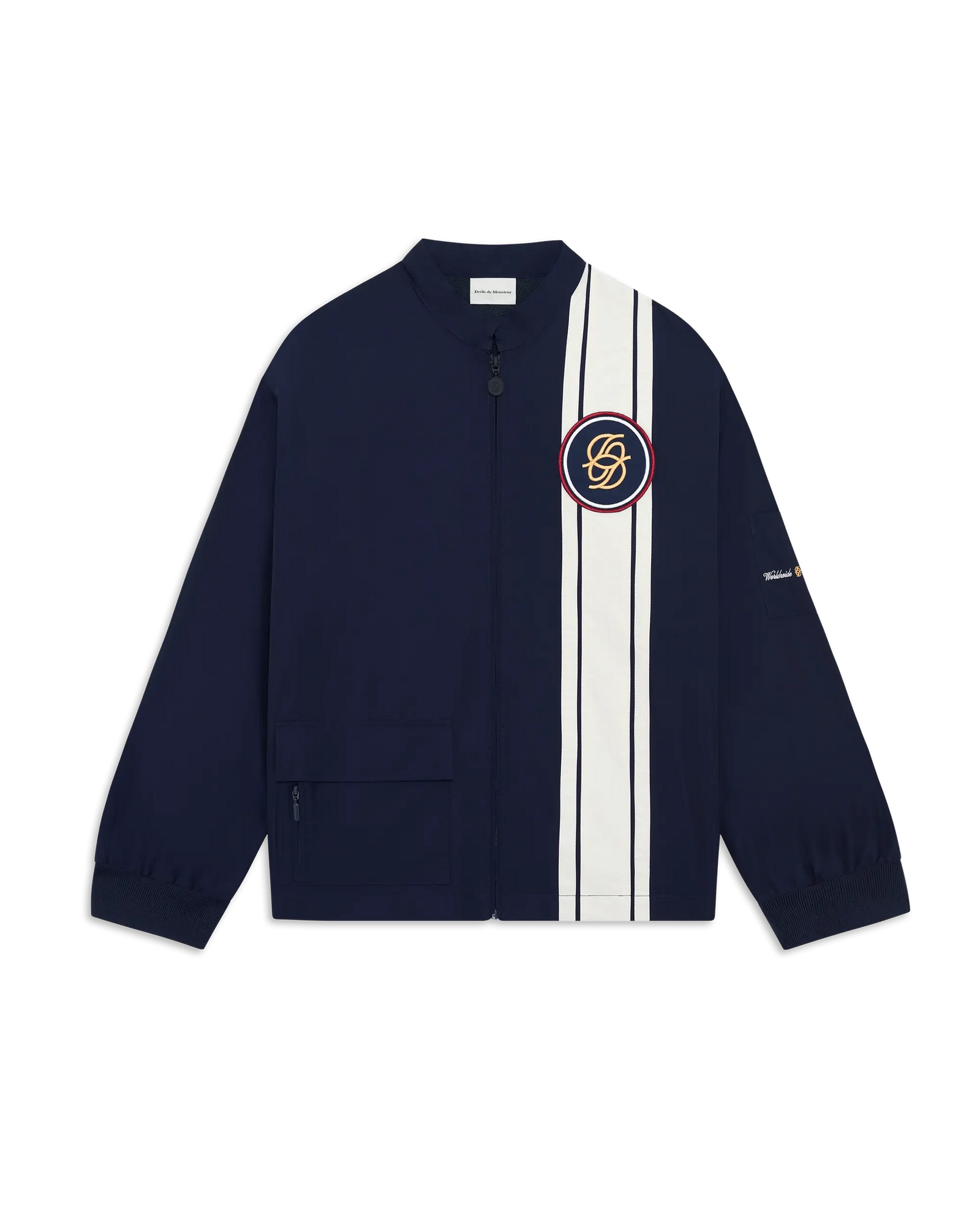 D Mirror Nylon Racing Jacket