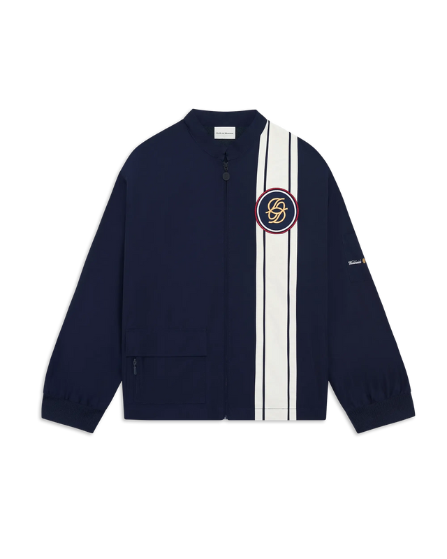 D Mirror Nylon Racing Jacket