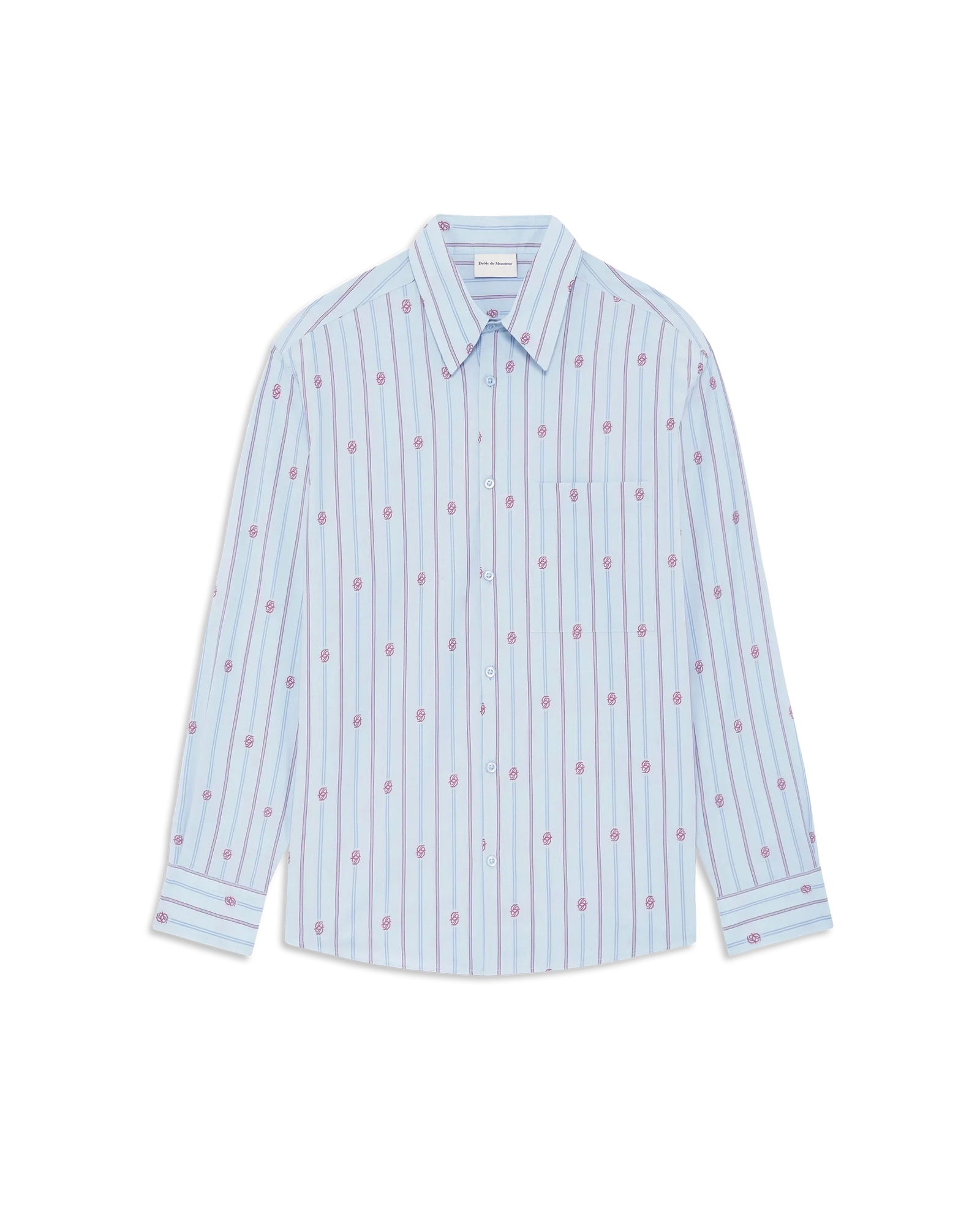 Striped Monogram Shirt
