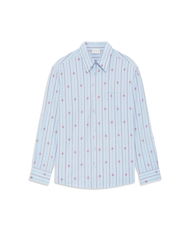 Striped Monogram Shirt