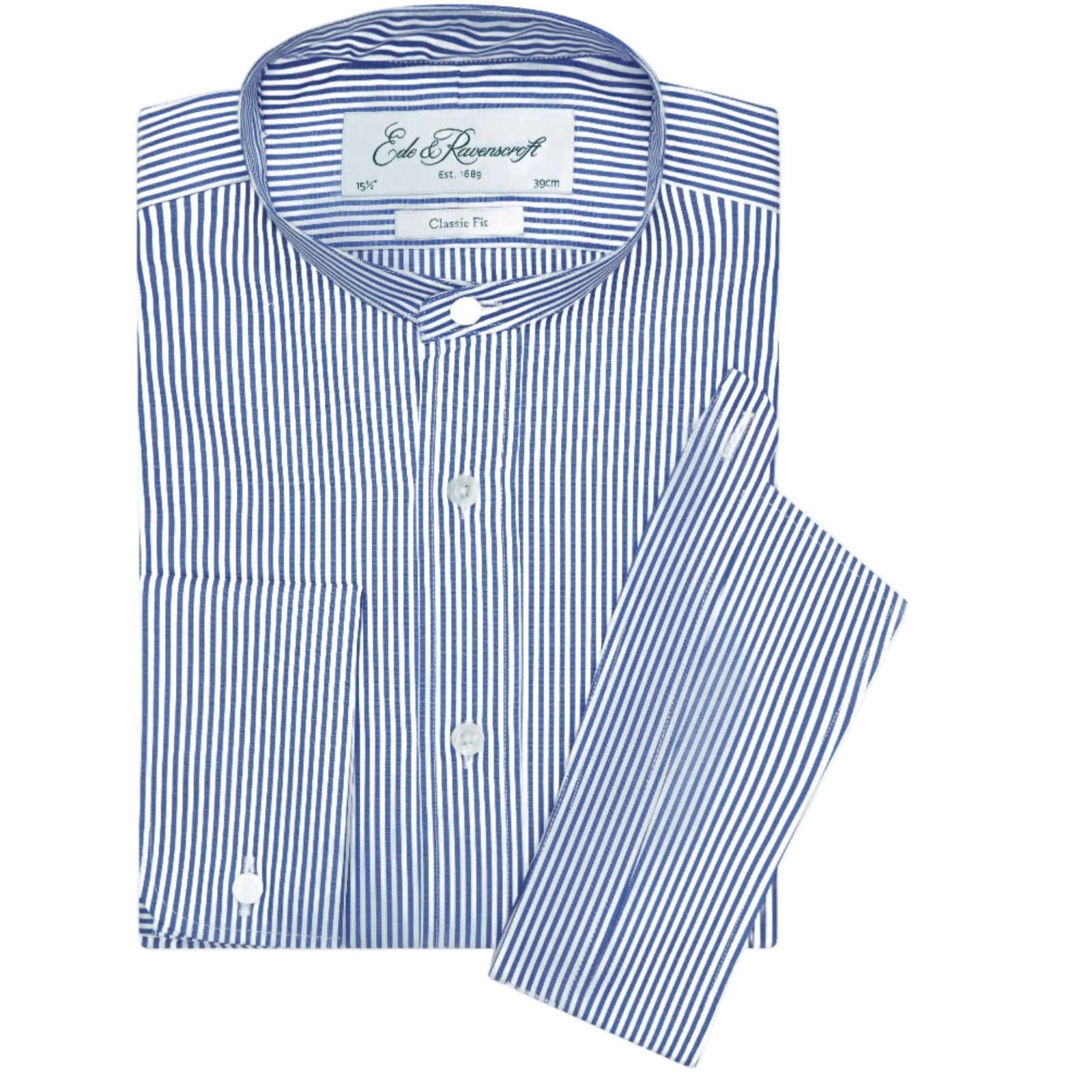 Albion Blue Fine Stripe Legal Shirt