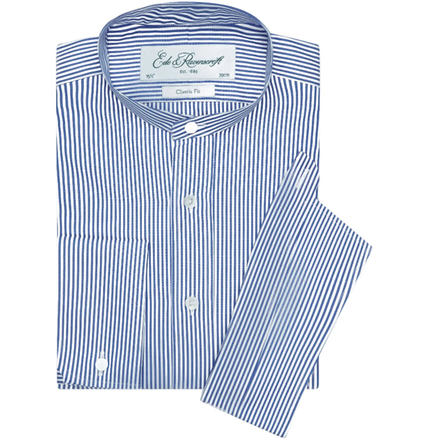 Albion Blue Fine Stripe Legal Shirt
