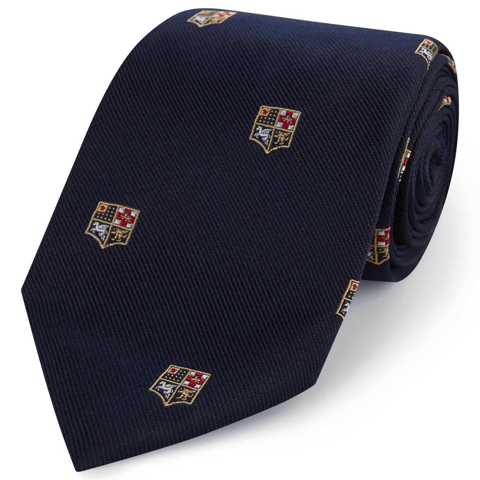 Inns of court Crest Navy Gold Silk Tie