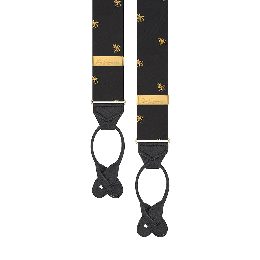Gray S Inn Crest Gold Silk Braces