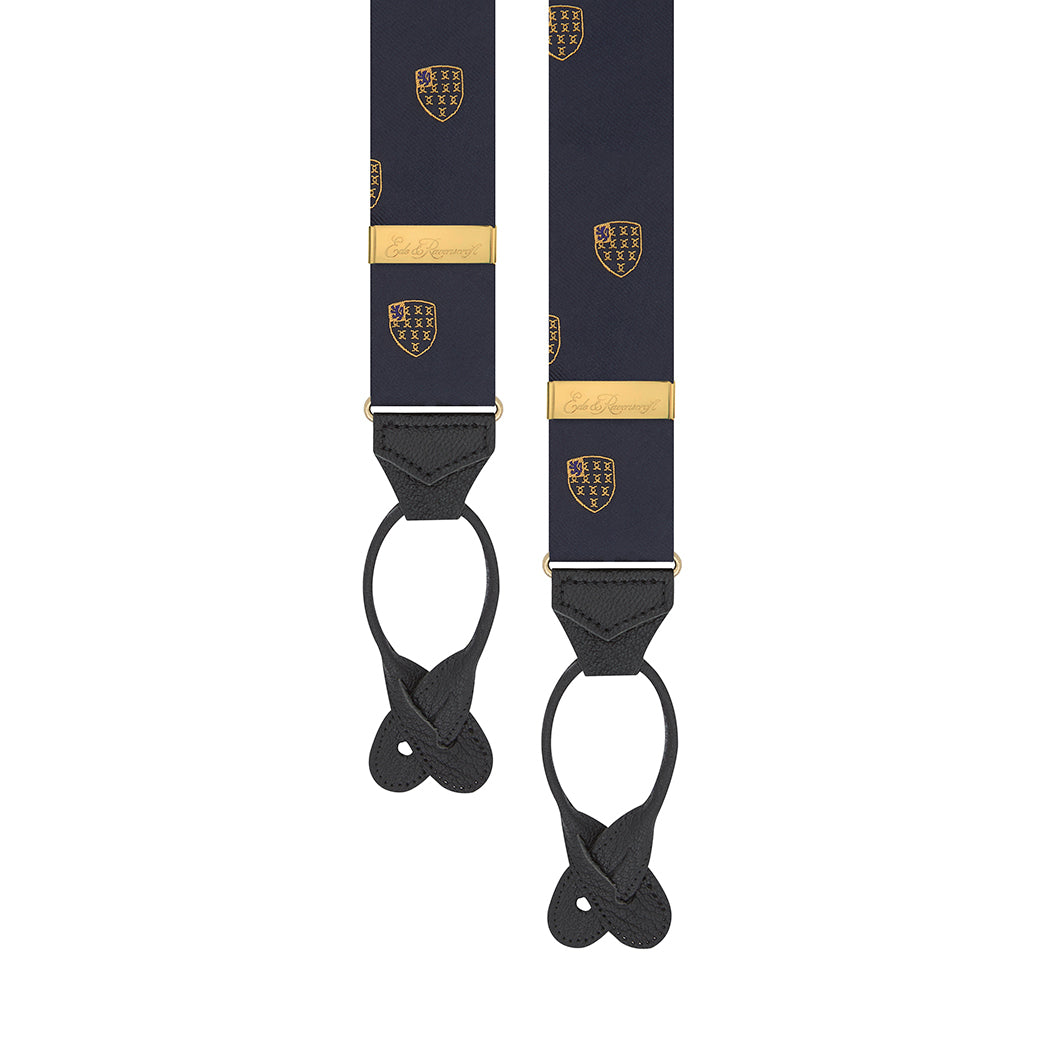 Lincoln S Inn Shield Gold Silk Braces