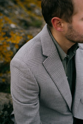 Button Down Shirt In Green Flannel