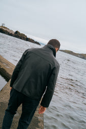 Flight Jacket In Brown Napa Leather