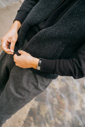 Crewneck Sportsman Jumper In Jet
